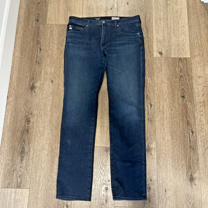 Ag Adriano Goldschmied Men's Straight Jeans - Indigo